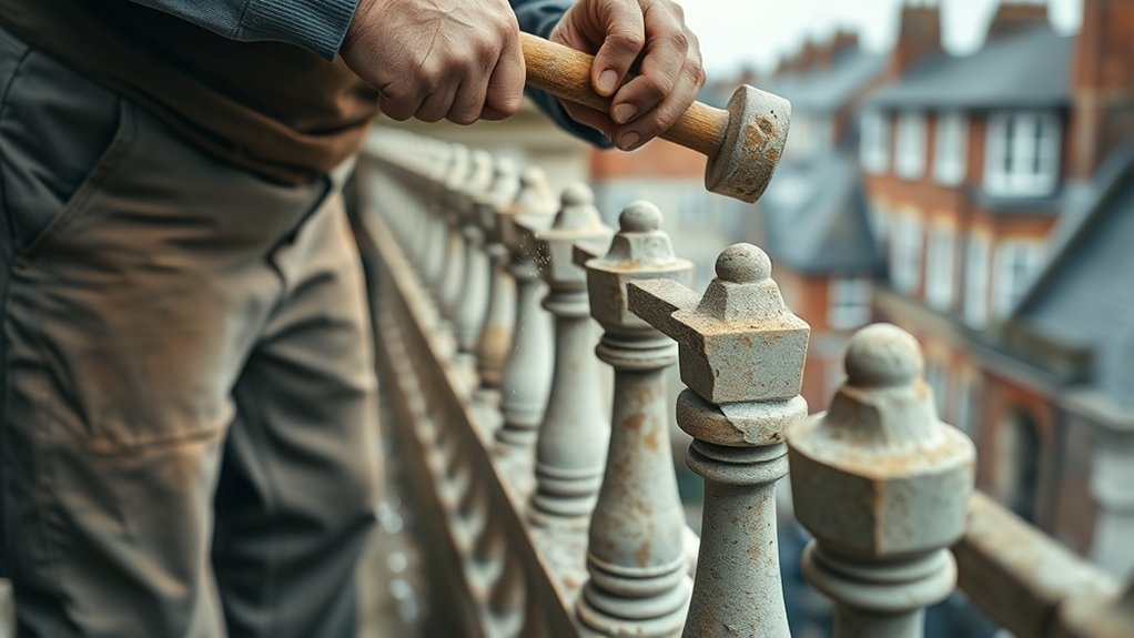 Balustrade Repair Belgravia