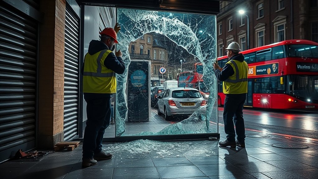 Emergency Shop Front Repair Belgravia