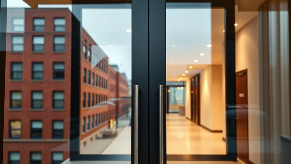 Glass Doors Chester Square