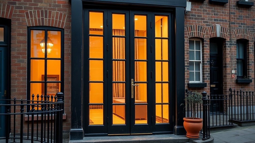 Glass Panel Doors Belgravia