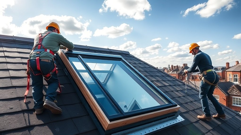 Skylight Installation Eaton Square