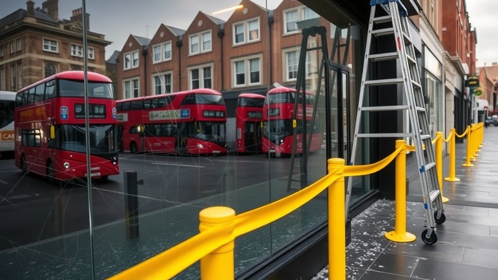 Vandalism Glass Repair Belgravia